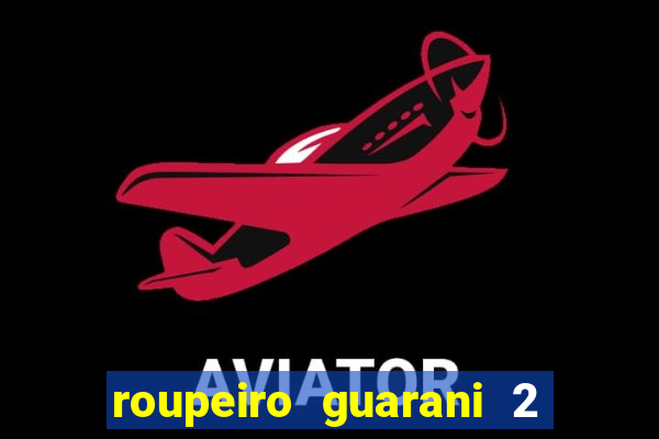 roupeiro guarani 2 portas de correr com espelho